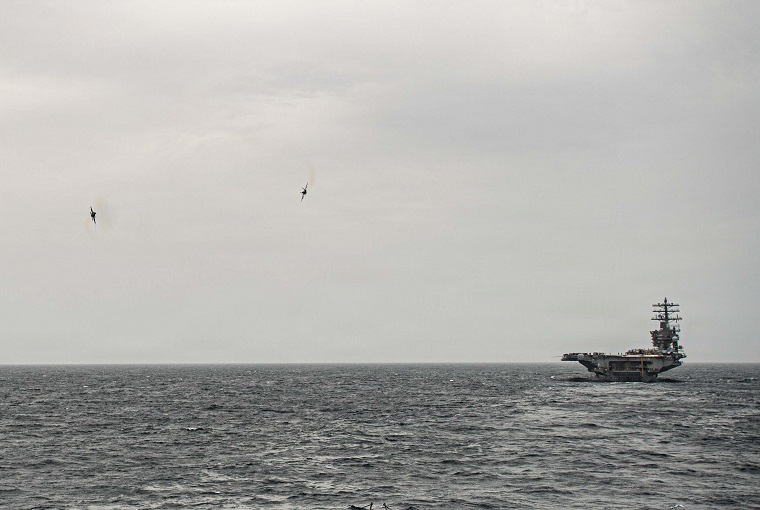 A ship on the ocean